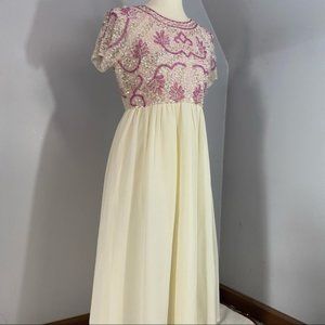 ASOS pink maternity baby shower dress HP